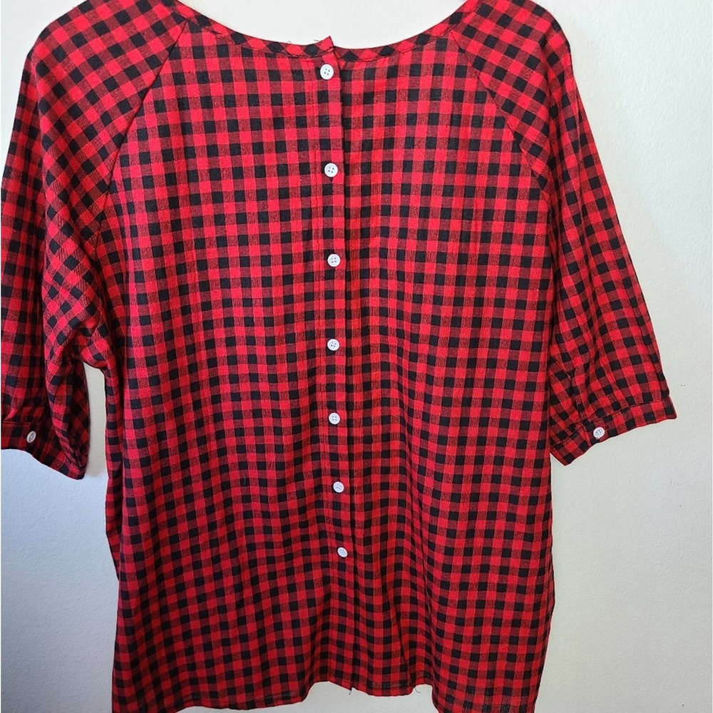 ZANZEA | PLAID BLOUSE | SIZE XXXL - Picture 6 of 14